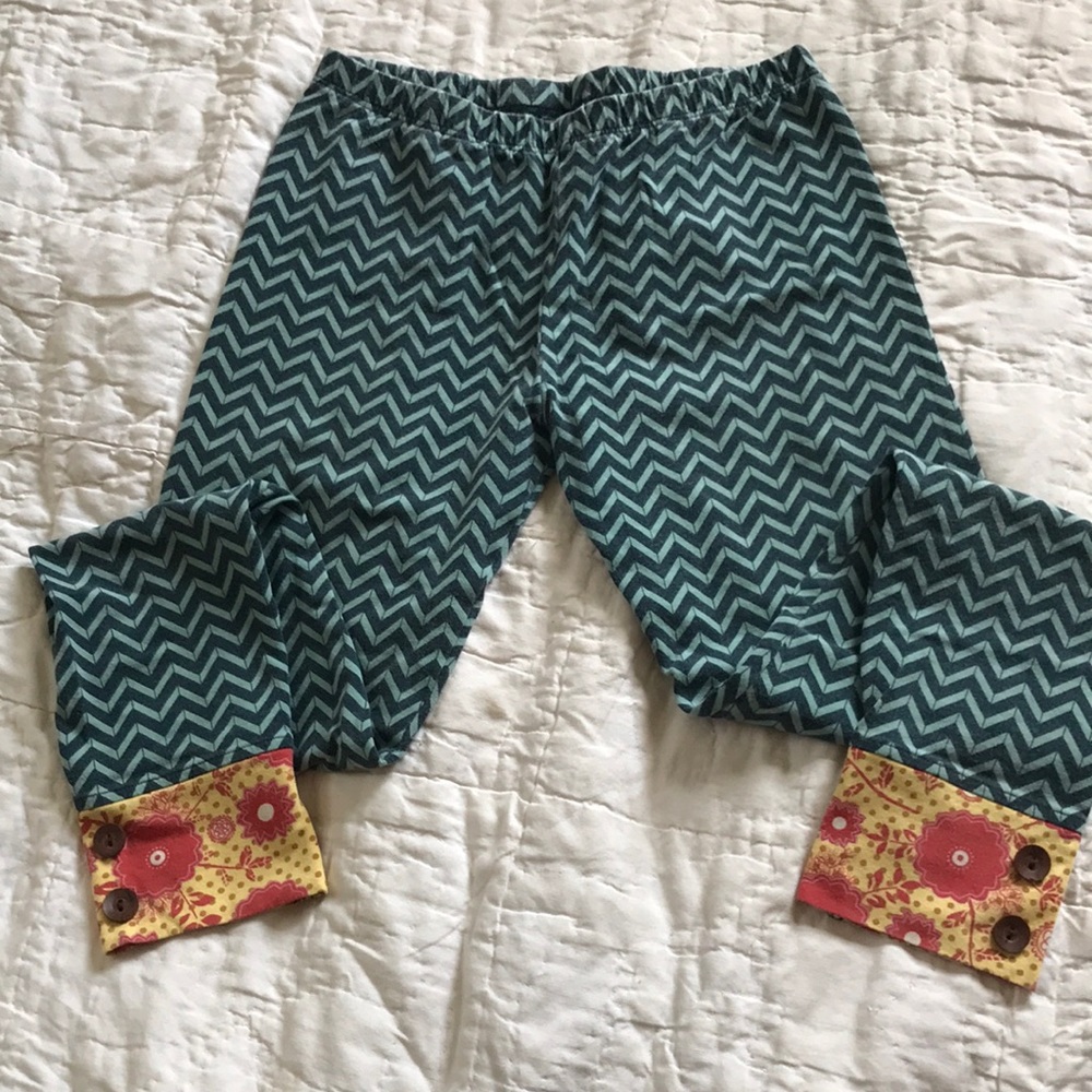 Sz 10 Mustard Pie leggings